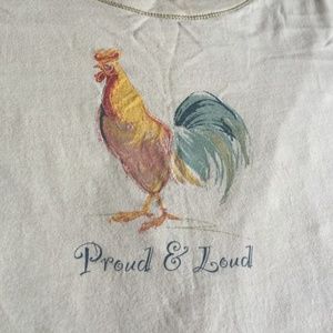 XL Rooster Proud & Loud Tee