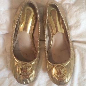 Gently worn Michael Kors flats