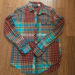 Urban Outfitters plaid button up