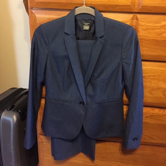 Blue Ann Taylor Suit