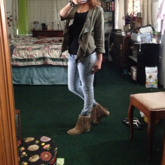 Michael kors billy studded fringe boots - Picture 4 of 4