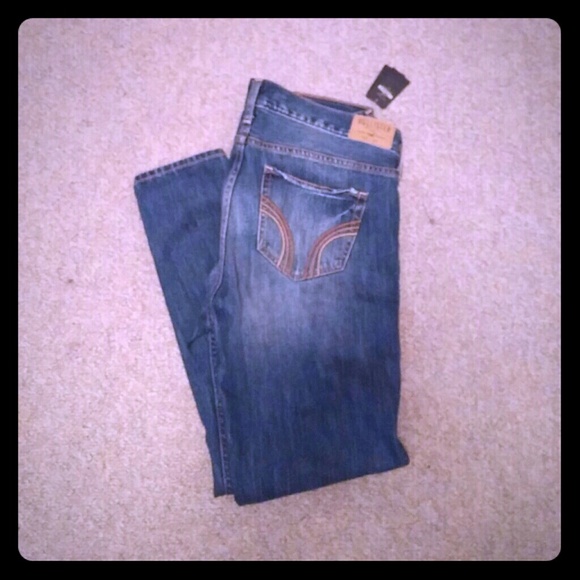 Hollister Easy Fit Boyfriend Denim Jeans