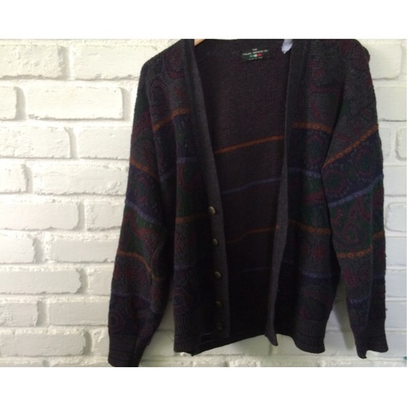 chunky oversized vintage sweater