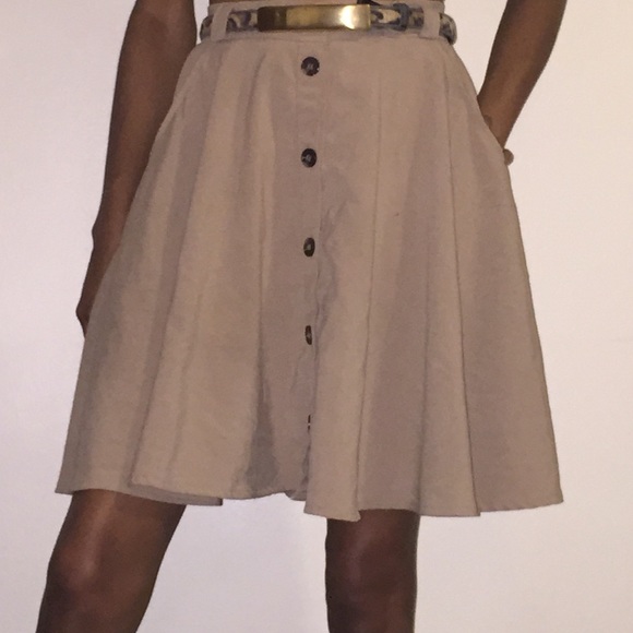 F21 High-Waist Skirt