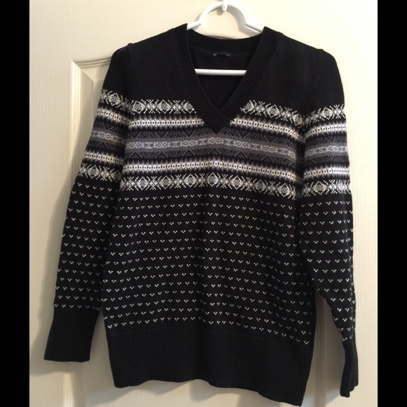 Black and White Sweater