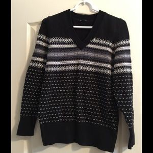 Black and White Sweater