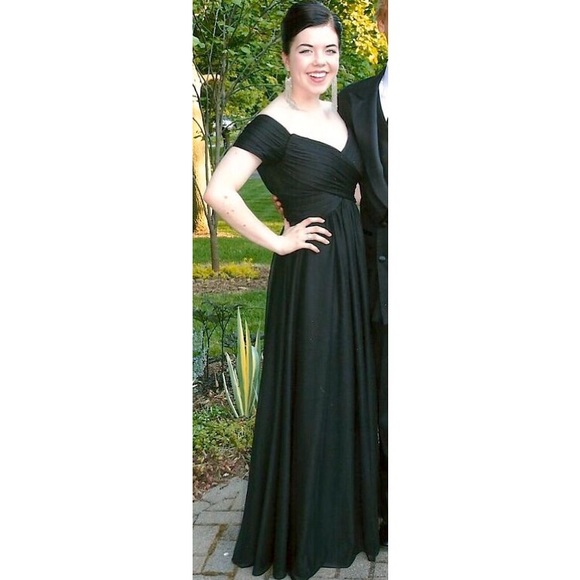 Betsy and Adam floor length gown LIKE NEW