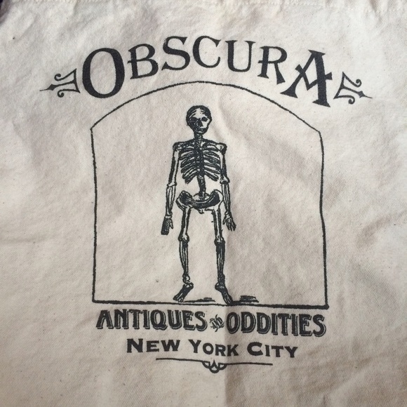 💀 OBSCURA one of a kind tote bag 💀