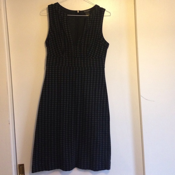 Banana Republic Gray & Black Dress