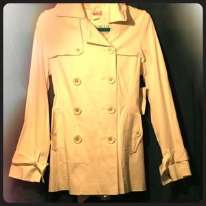 Off white trench coat