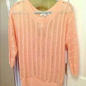Forever 21 peach colored sweater