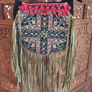 Bohemian Style Crossbody Handbag