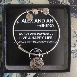 Alex and Ani "Live A Happy Life" bracelet 🌞
