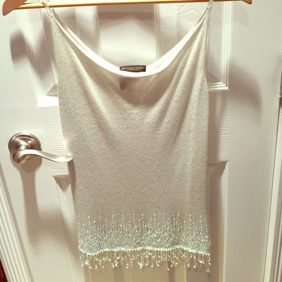 Vintage Light Blue Cashmere/Silk Top