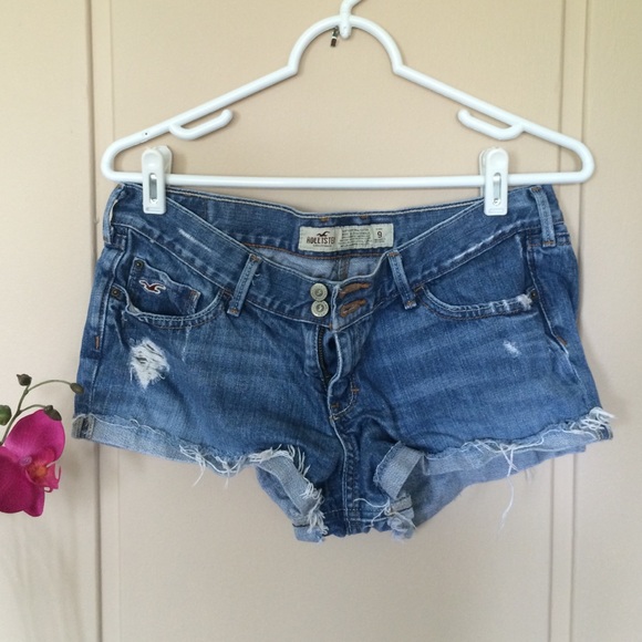 Hollister Denim Short Shorts
