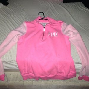 PINK zip up hoodie