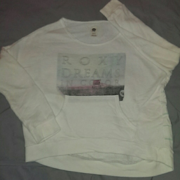 Roxy 'Dreams in Color' Boxy Sweatshirt