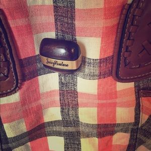 Coral/Brown Juicy Handbag