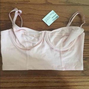 Underwire bustier