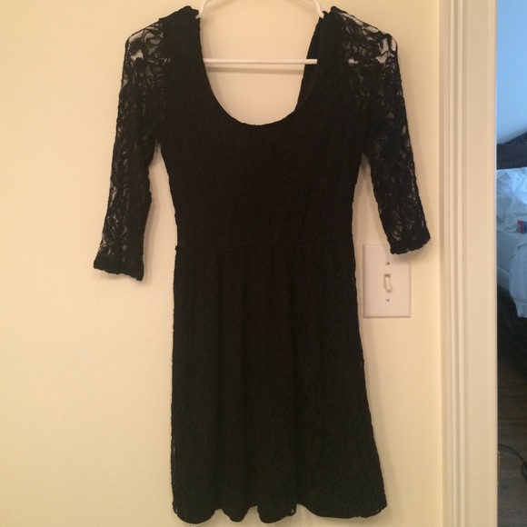 Black lace dress from pacsun