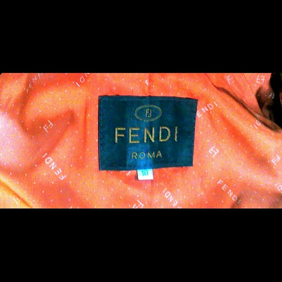 ❌Fendi Vintage Long Leather Trench Coat- 10❌ - Picture 4 of 4