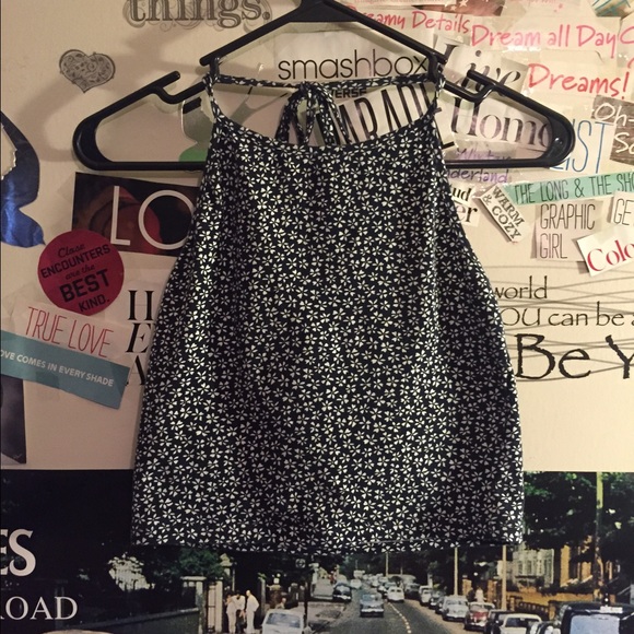 Brandy Floral Halter