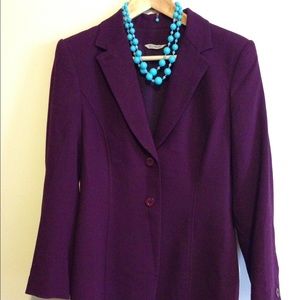 Orchid Purple Blazer - Mary Kay - Size 8