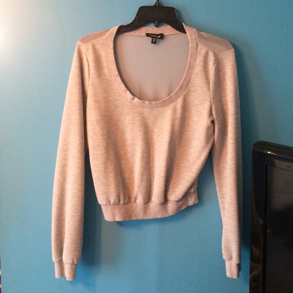 Light grey sweater from Bebe!