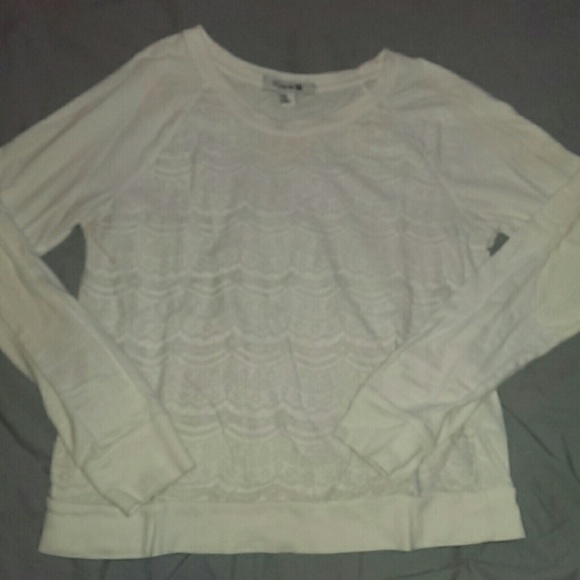 Cream and Lace Forever 21 Short