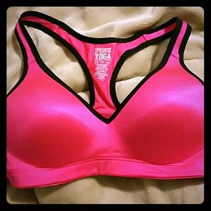 VS Pink Yoga bra top
