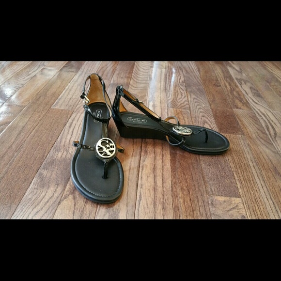 Coach Shoes - Coach low-wedge sandals