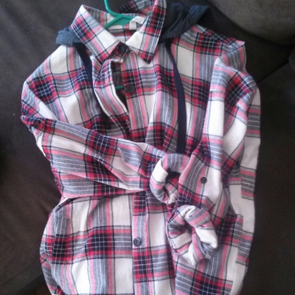 Papaya Sweaters - Flannel hoodie