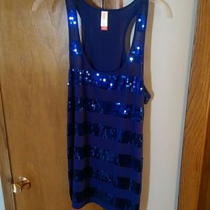 Sequence Royal Blue Tank top