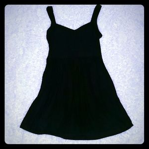 Fun summer tank dress w/ semi sweetheart neckline