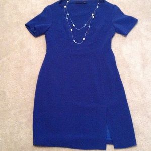 Zara blue dress