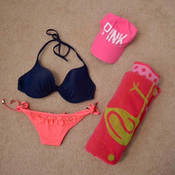 Never worn Voctoria's Secret PINK hat!