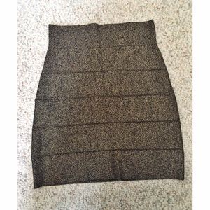 BCBG Max Azria banded mini skirt