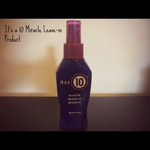 It's a 10 Miracle Leave-In Product