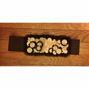 BCBGMaxAzria elastic waist belt.