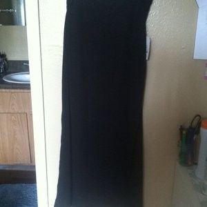 Black maxi skirt