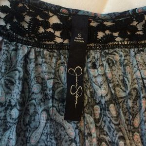 Jessica Simpson peasant top