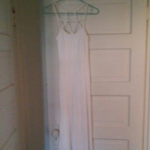 Tobi long white dress