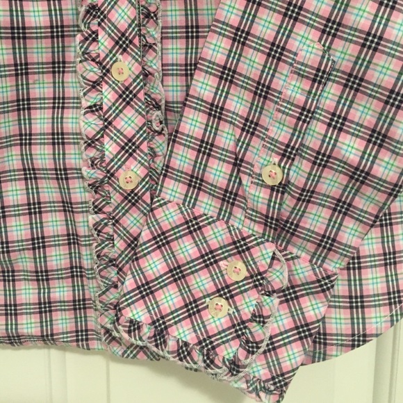 Lilly Pulitzer NWT Jonni Shirt Plaid - Picture 2 of 4
