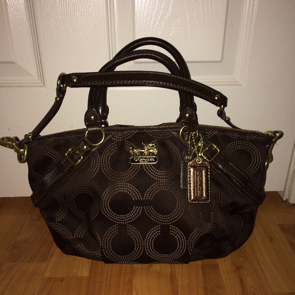 Dark Brown Coach Purse