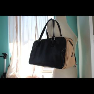 Zara Black & Beige Handbag great condition