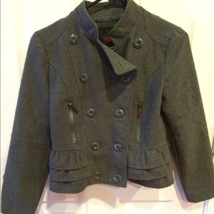 Children's Gray Pea Coat