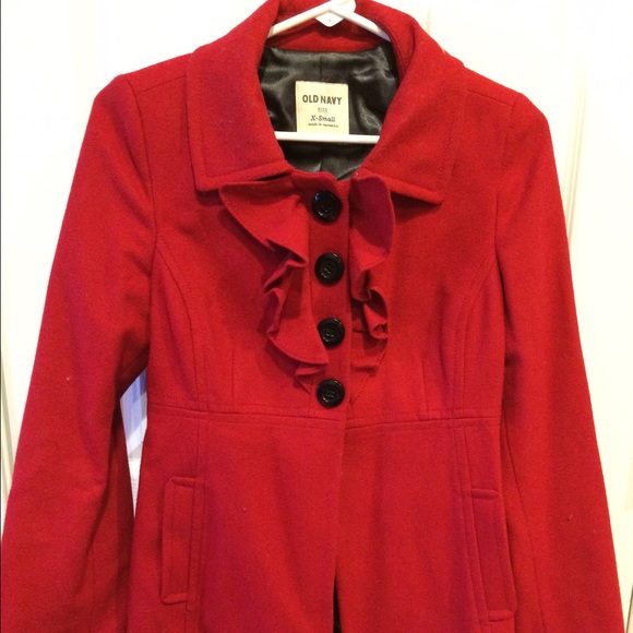 Youth/Woman's Old Navy coat (red)