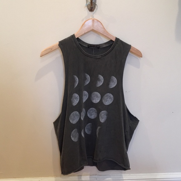 Brandy Melville moon phase muscle tee