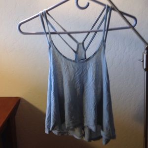 Light blue top by brandy Melville