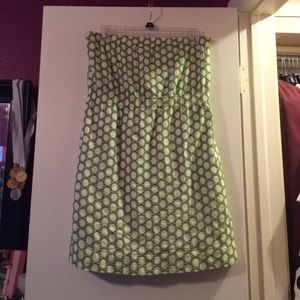 Green strapless Penguin dress
